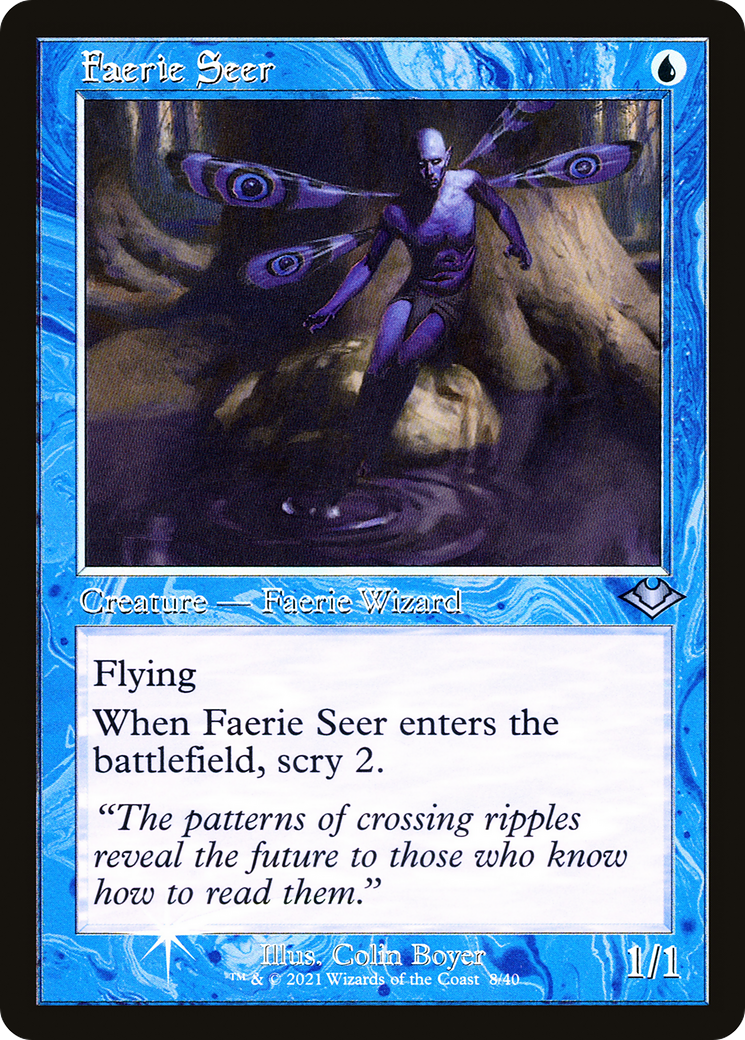 Faerie Seer (MH1-008) - Modern Horizons 1 Timeshifts Etched Foil | Grognard Games