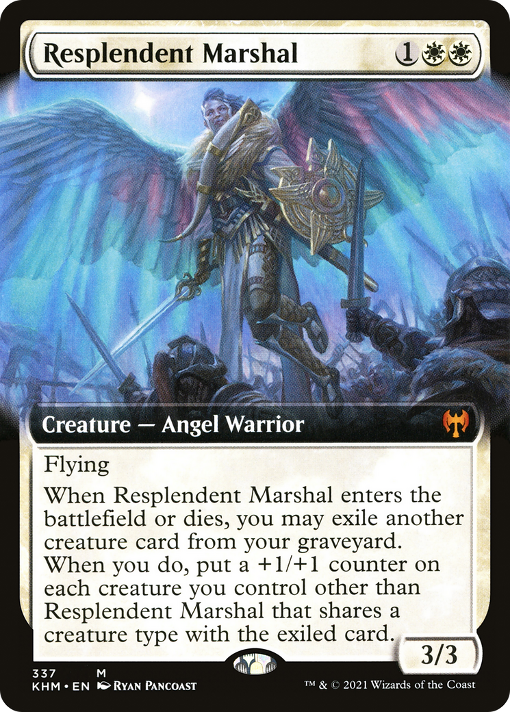 Resplendent Marshal (Extended Art) [Kaldheim] | Grognard Games