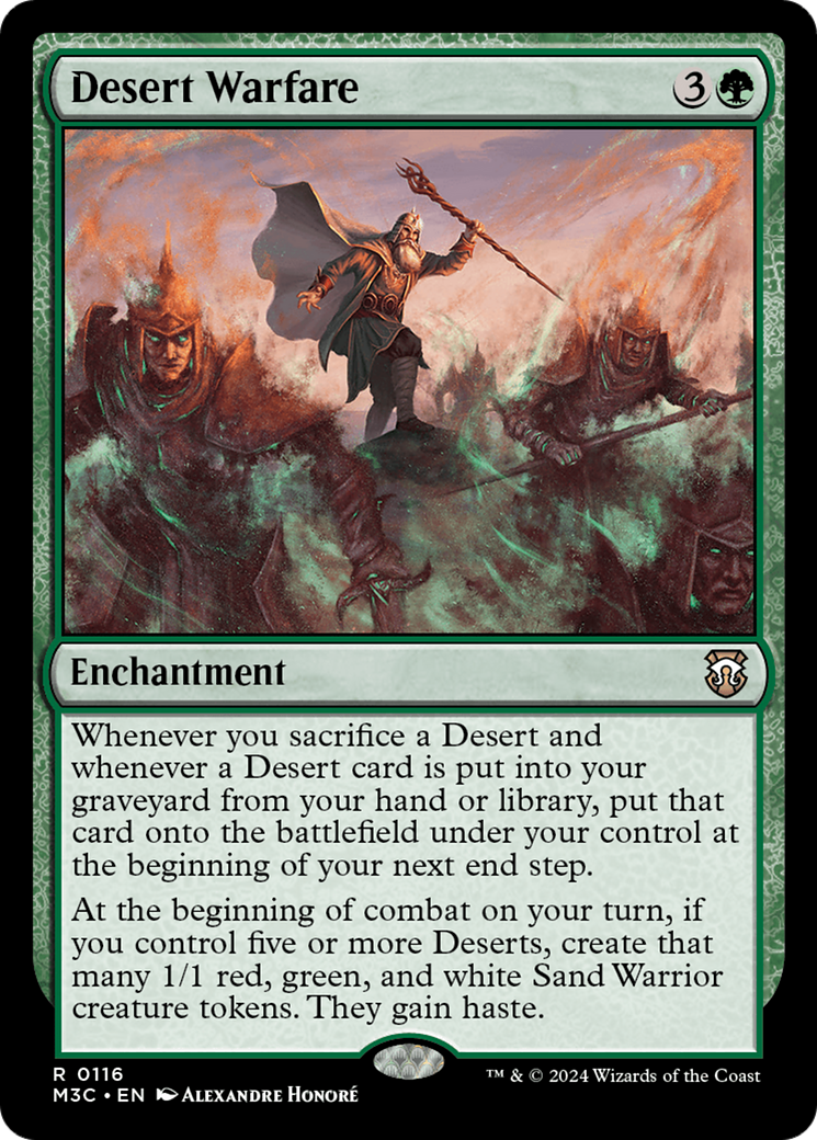 Desert Warfare [Modern Horizons 3 Commander] | Grognard Games