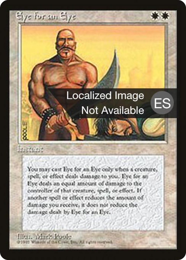 Eye for an Eye [Fourth Edition (Foreign Black Border)] | Grognard Games