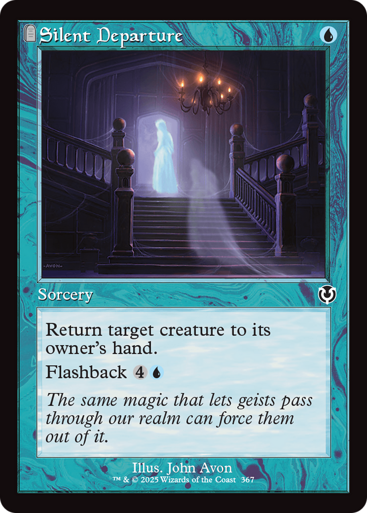 Silent Departure (Retro Frame) [Innistrad Remastered] | Grognard Games