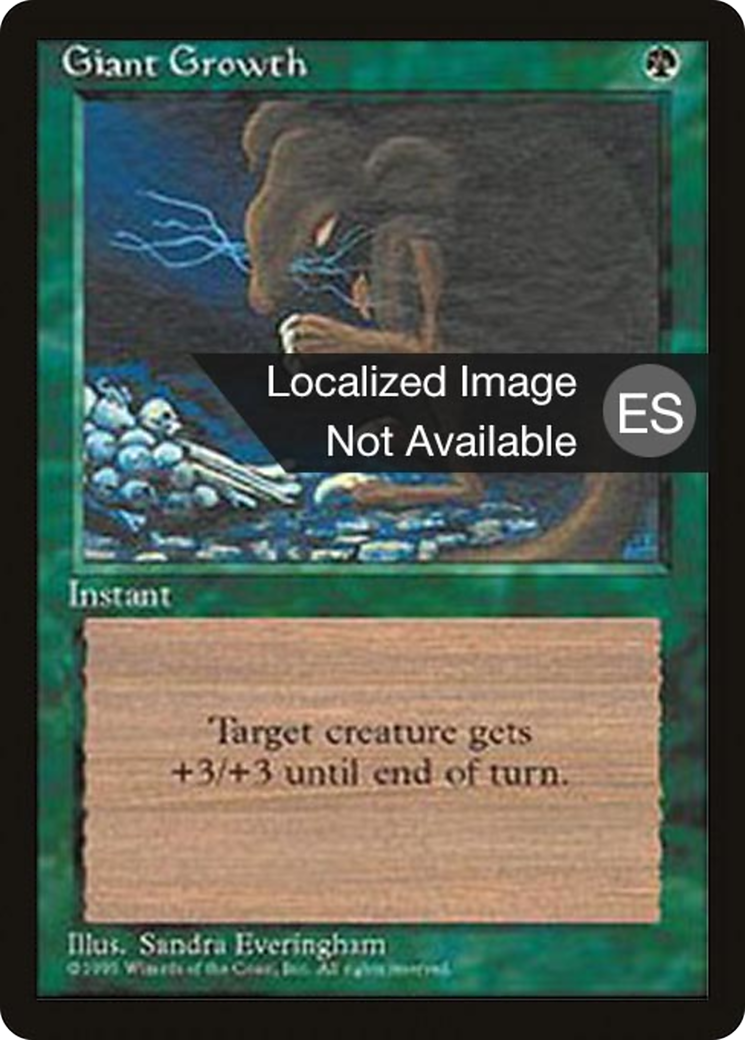Giant Growth [Fourth Edition (Foreign Black Border)] | Grognard Games