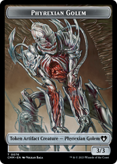 Phyrexian Golem // Ox Double-Sided Token [Commander Masters Tokens] | Grognard Games