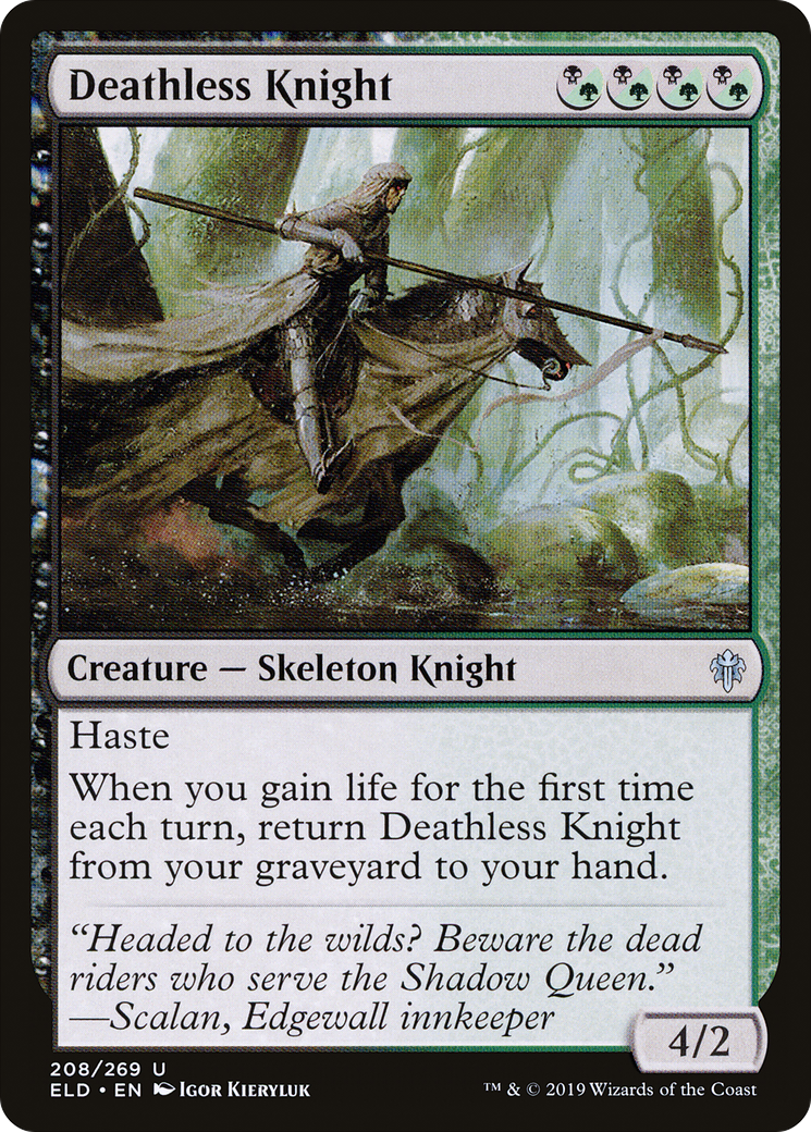 Deathless Knight [Throne of Eldraine] | Grognard Games