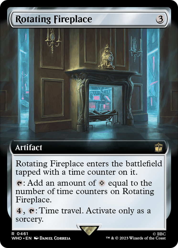 Rotating Fireplace (Extended Art) [Doctor Who] | Grognard Games