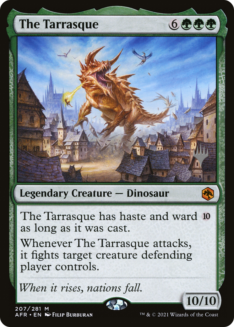 The Tarrasque (PPAFR-207P) - Adventures in the Forgotten Realms Promos | Grognard Games