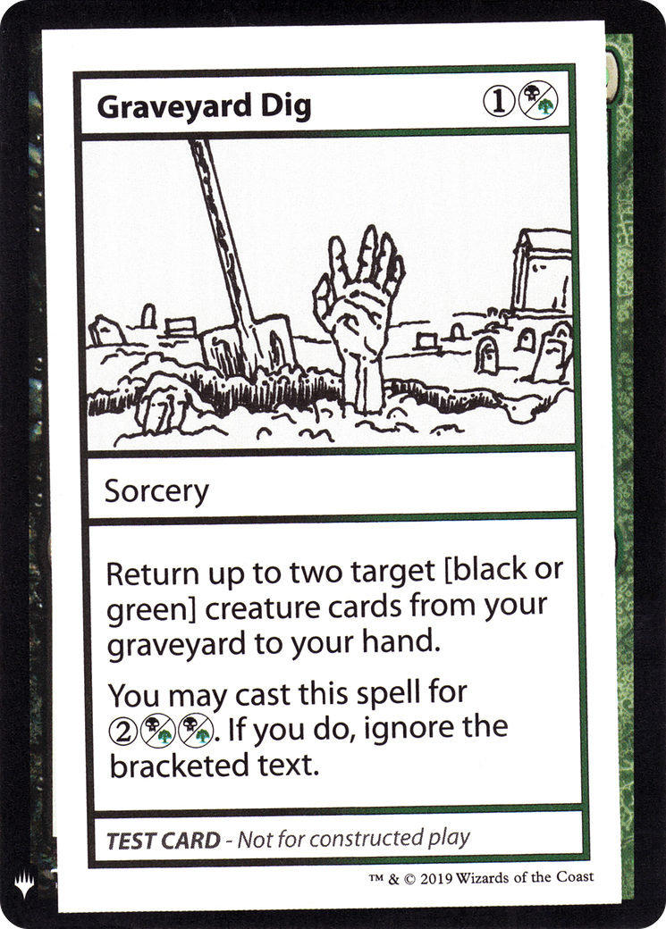 Graveyard Dig [Mystery Booster Playtest Cards] | Grognard Games