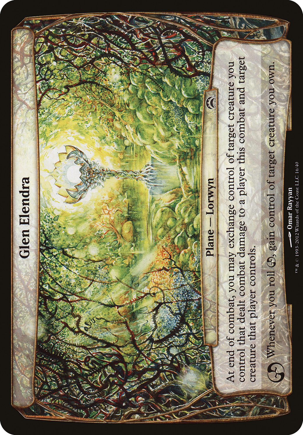 Glen Elendra (OVER-016) - Planechase 2012 Planes Foil | Grognard Games