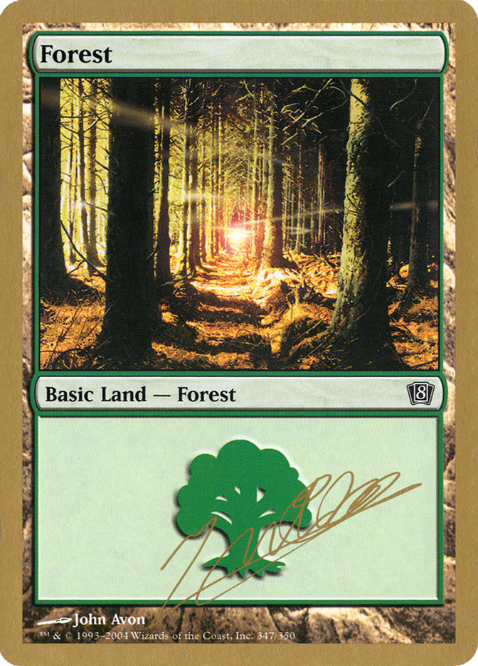 Forest (jn347) (Julien Nuijten) [World Championship Decks 2004] | Grognard Games