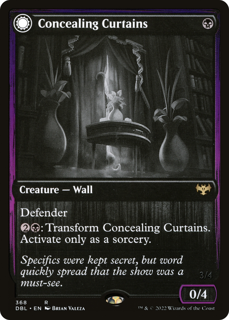 Concealing Curtains // Revealing Eye [Innistrad: Double Feature] | Grognard Games