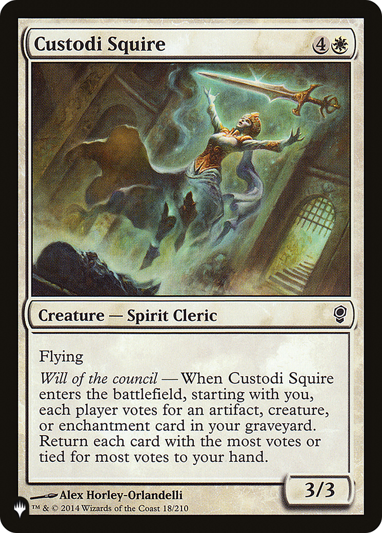 Custodi Squire [The List] | Grognard Games