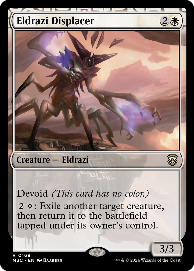 Eldrazi Displacer (Ripple Foil) [Modern Horizons 3 Commander] | Grognard Games