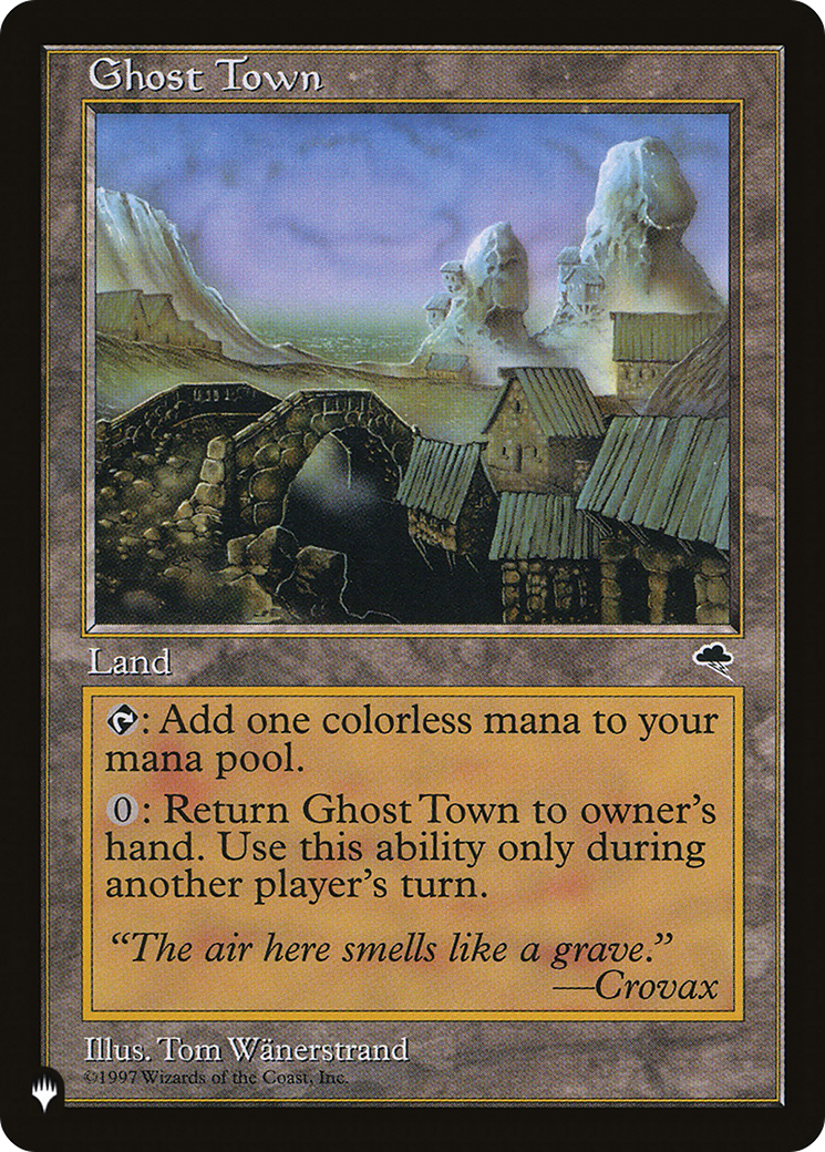 Ghost Town [The List] | Grognard Games