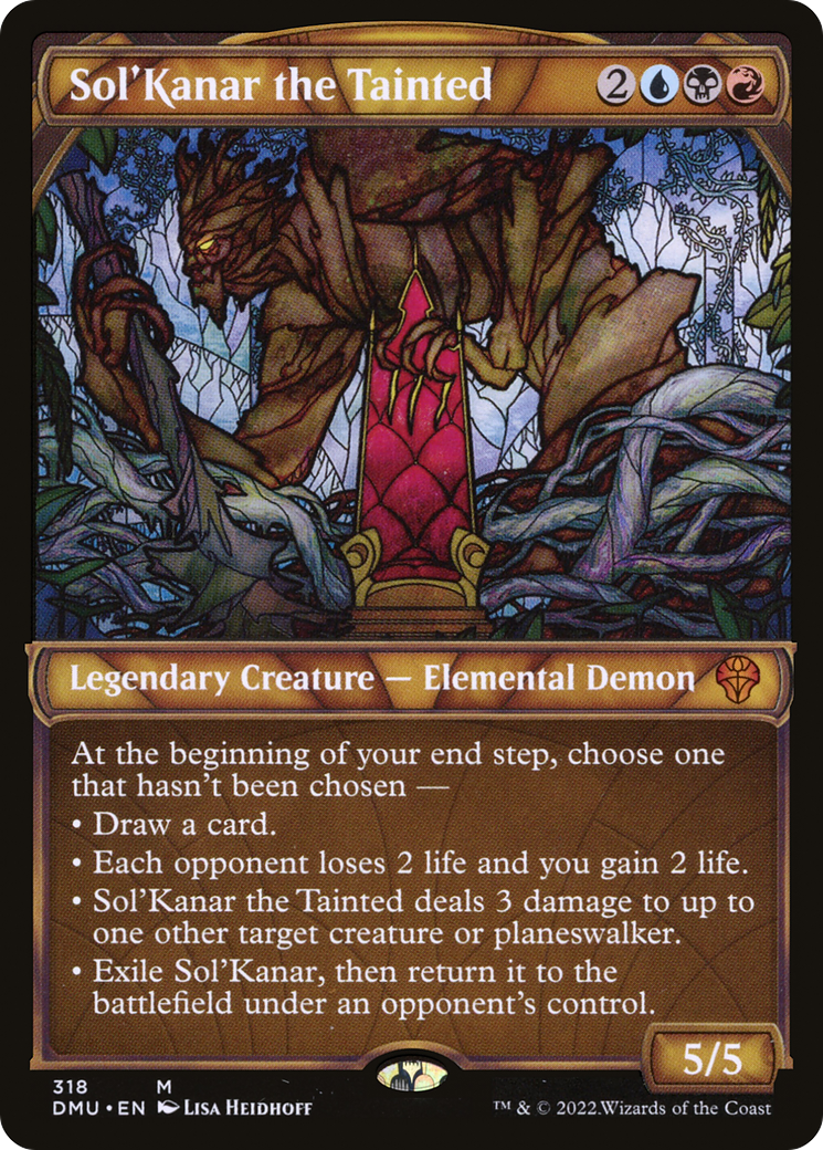Sol'Kanar the Tainted (Showcase) [Dominaria United] | Grognard Games