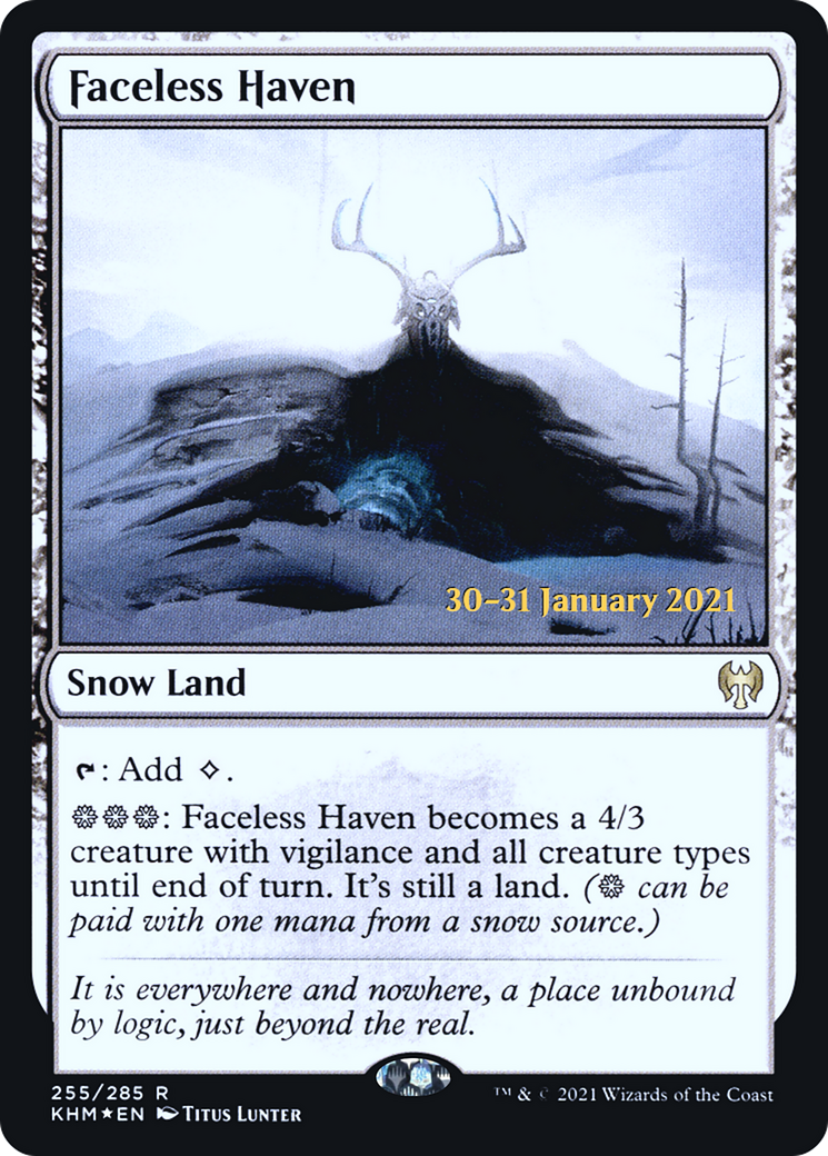 Faceless Haven [Kaldheim Prerelease Promos] | Grognard Games