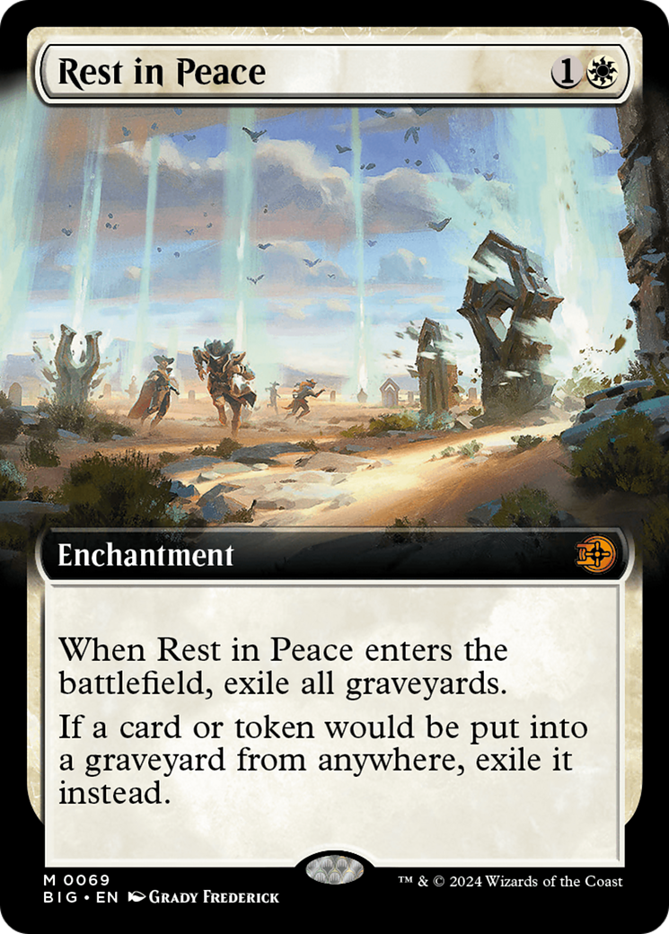 Rest in Peace (Extended Art) [Outlaws of Thunder Junction: The Big Score] | Grognard Games