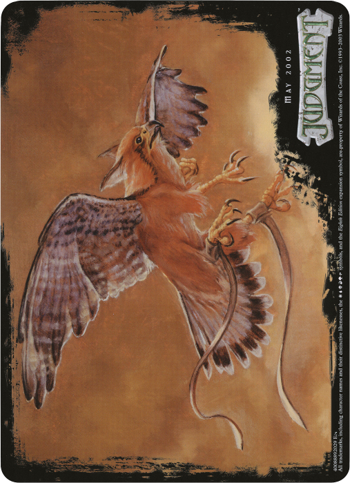 Suntail Hawk (Oversized) [Eighth Edition Box Topper] | Grognard Games