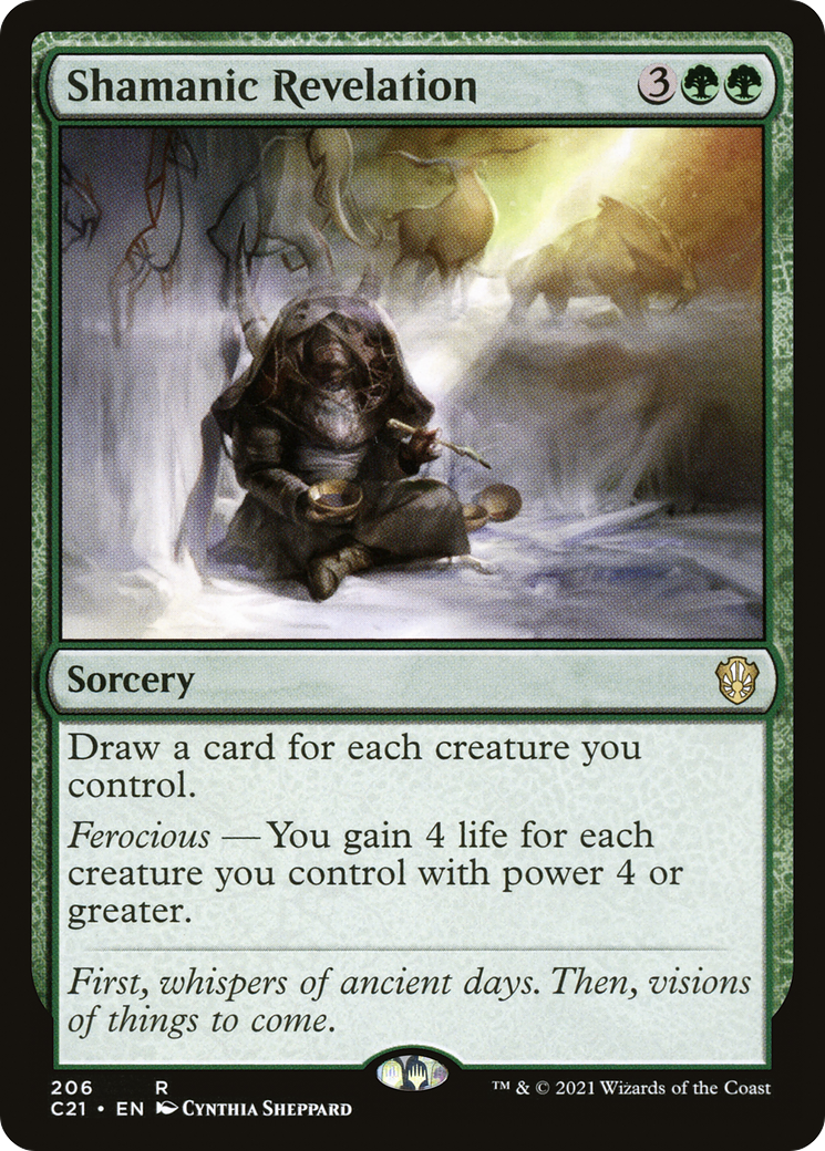 Shamanic Revelation [Commander 2021] | Grognard Games