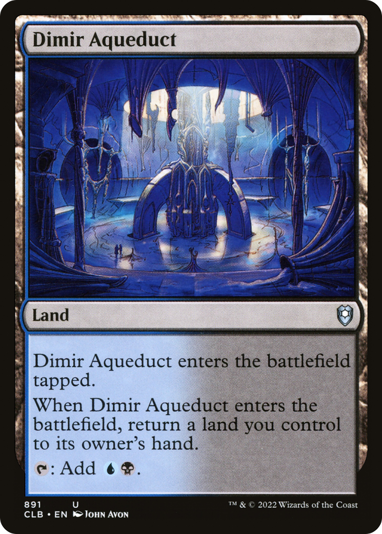 Dimir Aqueduct [Commander Legends: Battle for Baldur's Gate] | Grognard Games