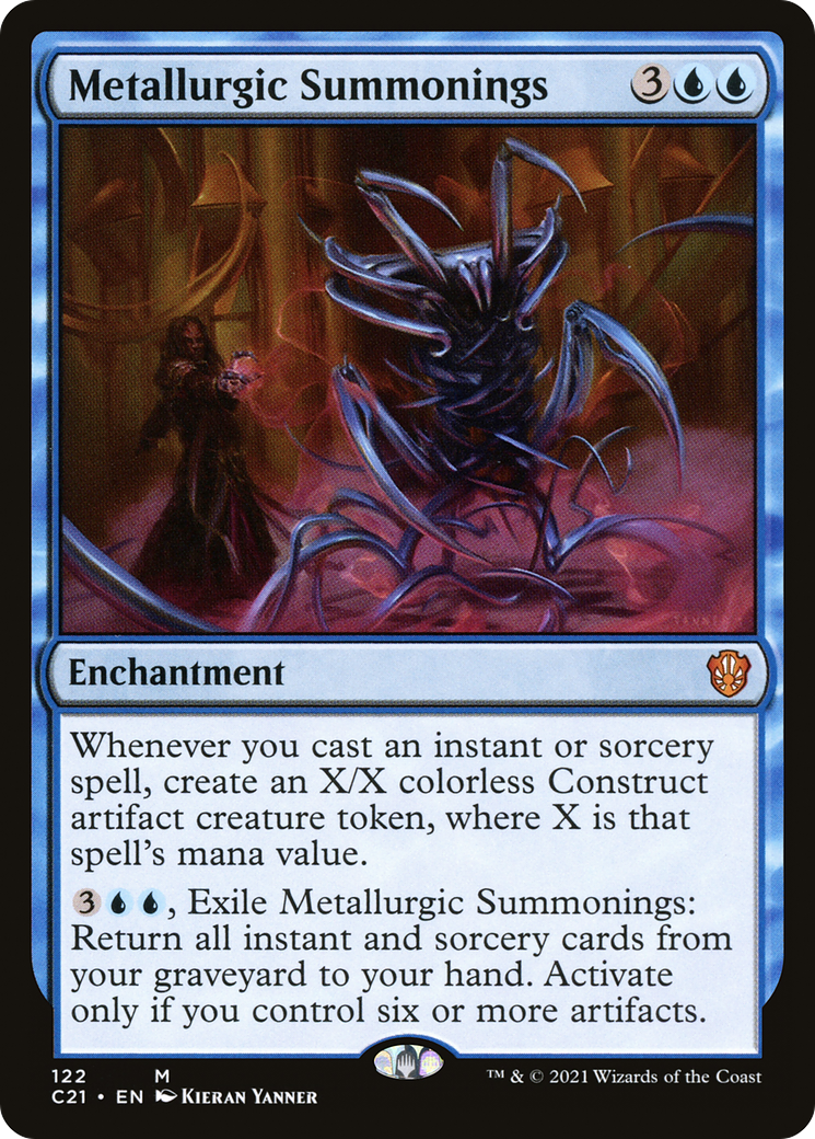 Metallurgic Summonings [Commander 2021] | Grognard Games