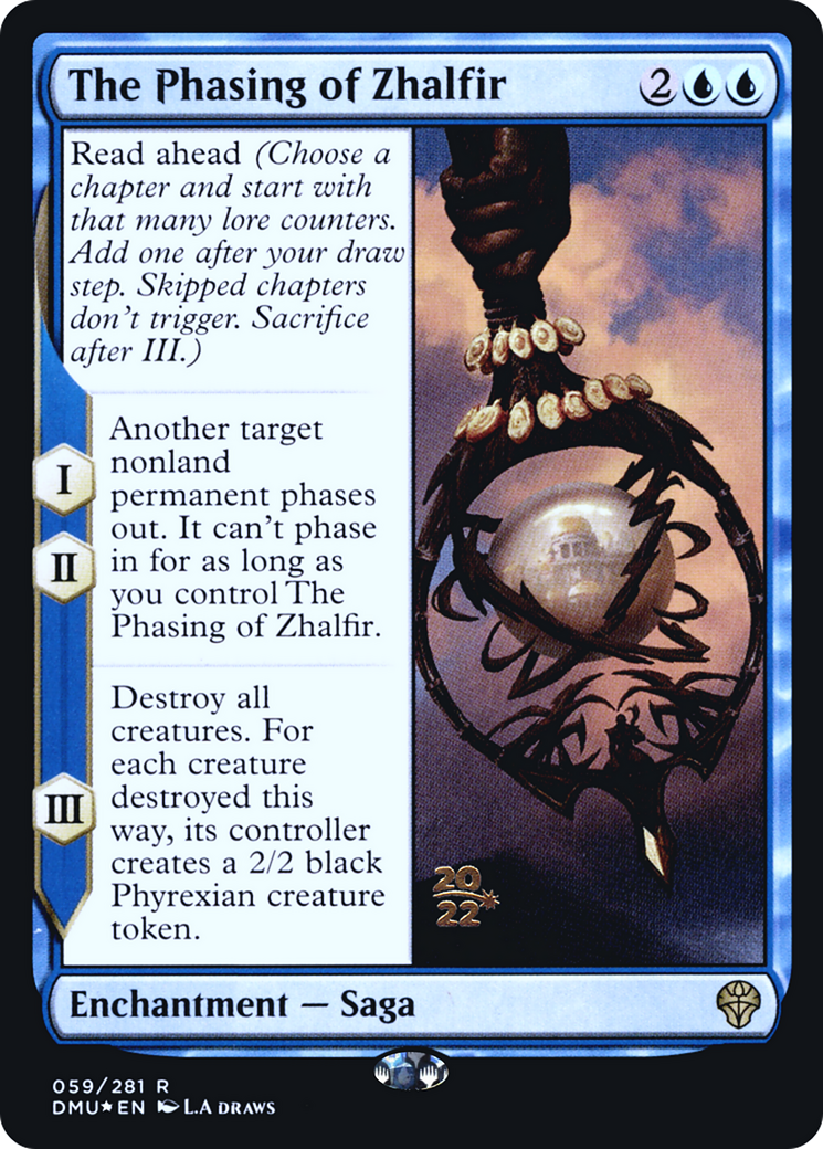 The Phasing of Zhalfir [Dominaria United Prerelease Promos] | Grognard Games