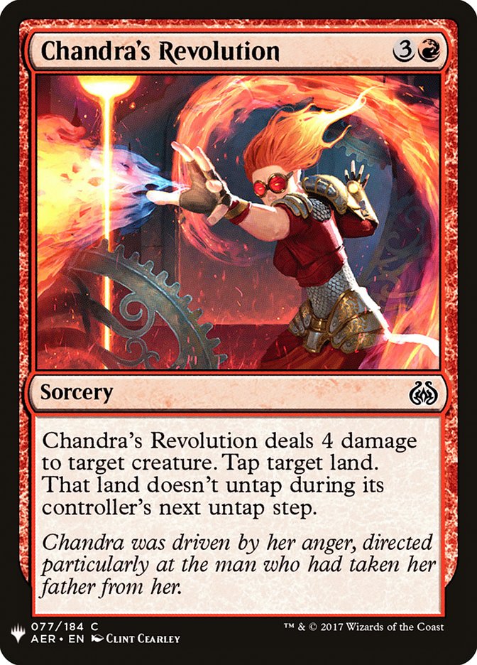 Chandra's Revolution [Mystery Booster] | Grognard Games