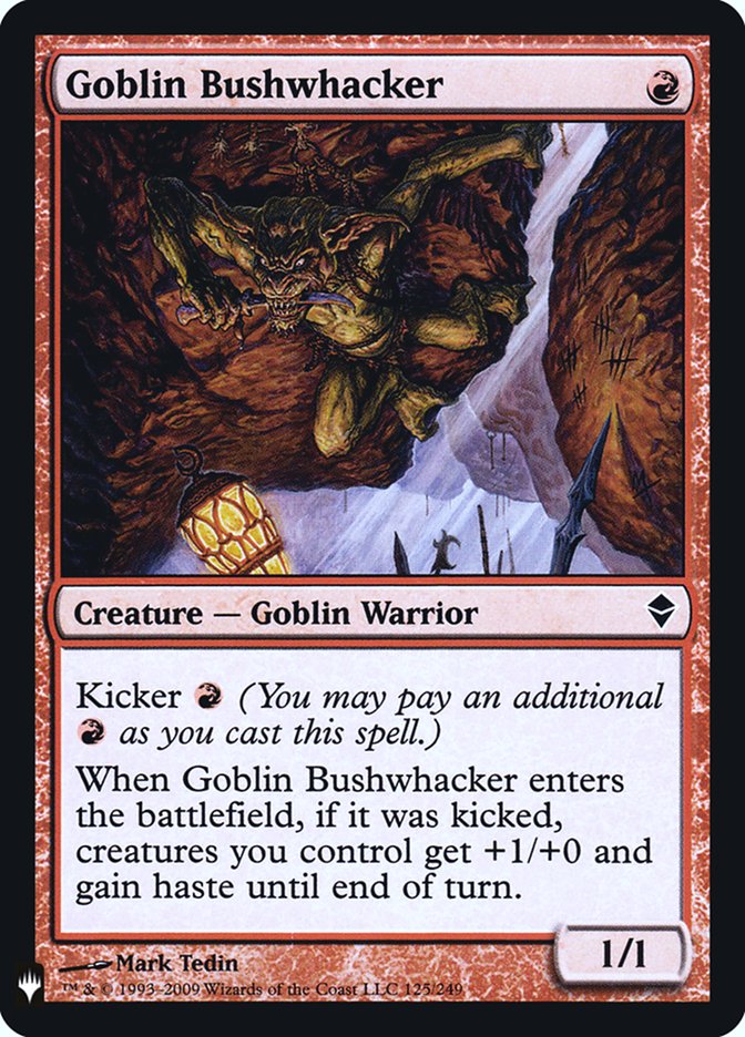 Goblin Bushwhacker [Mystery Booster] | Grognard Games