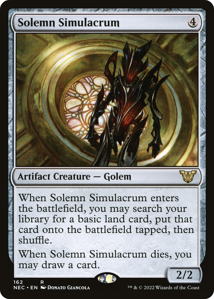 Solemn Simulacrum [Kamigawa: Neon Dynasty Commander] | Grognard Games