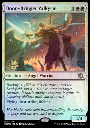 Boon-Bringer Valkyrie [March of the Machine Prerelease Promos] | Grognard Games