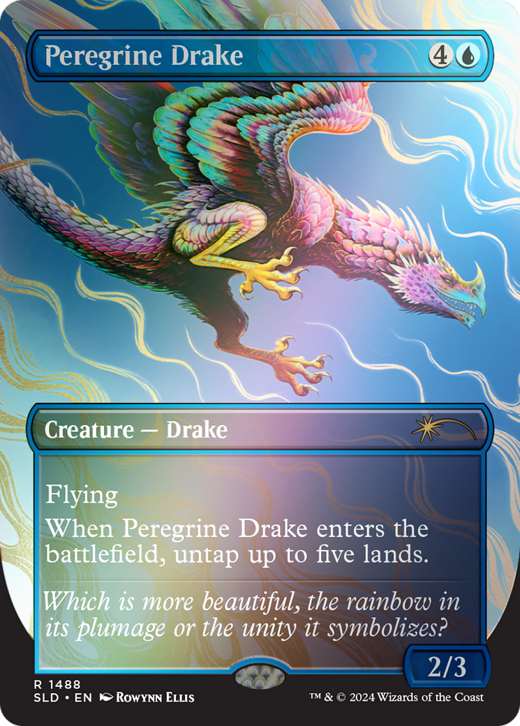 Peregrine Drake (Rainbow Foil) [Secret Lair Drop Series] | Grognard Games