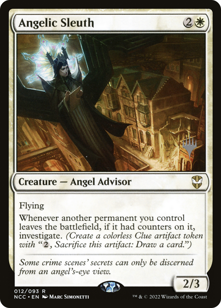 Angelic Sleuth (Promo Pack) [Streets of New Capenna Commander Promos] | Grognard Games