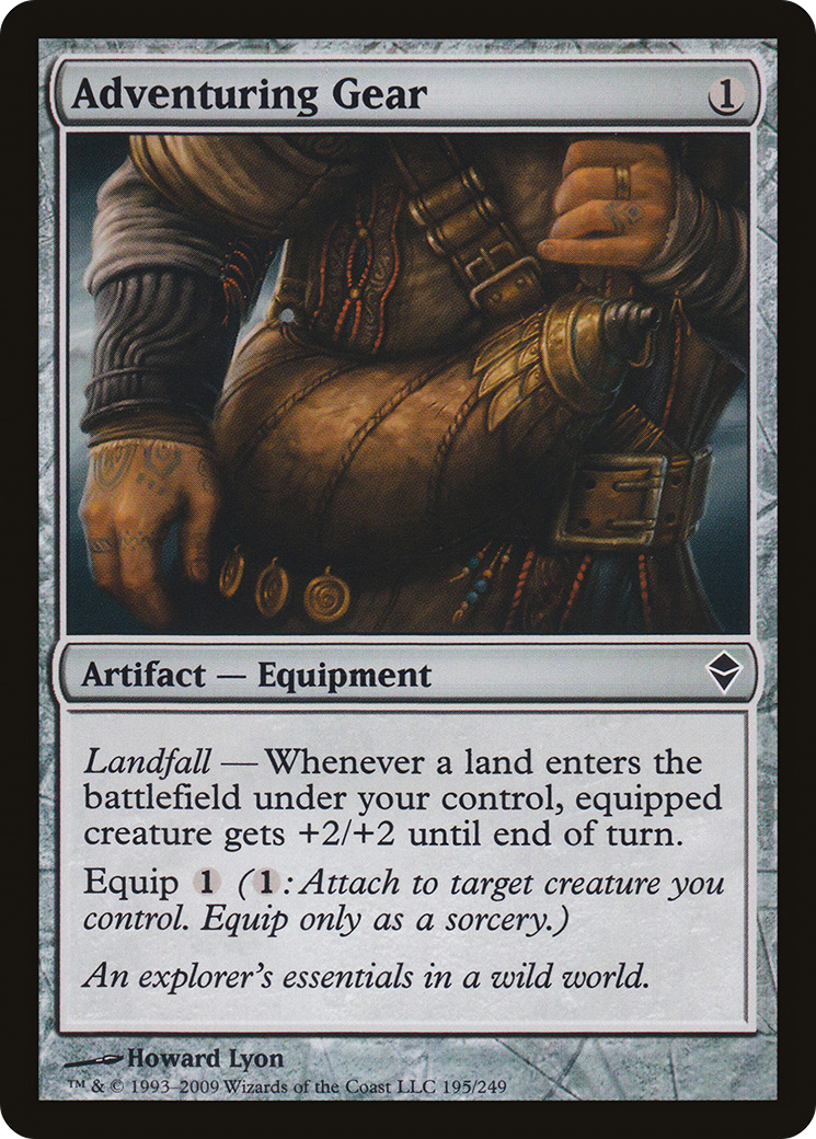Adventuring Gear [Zendikar] | Grognard Games