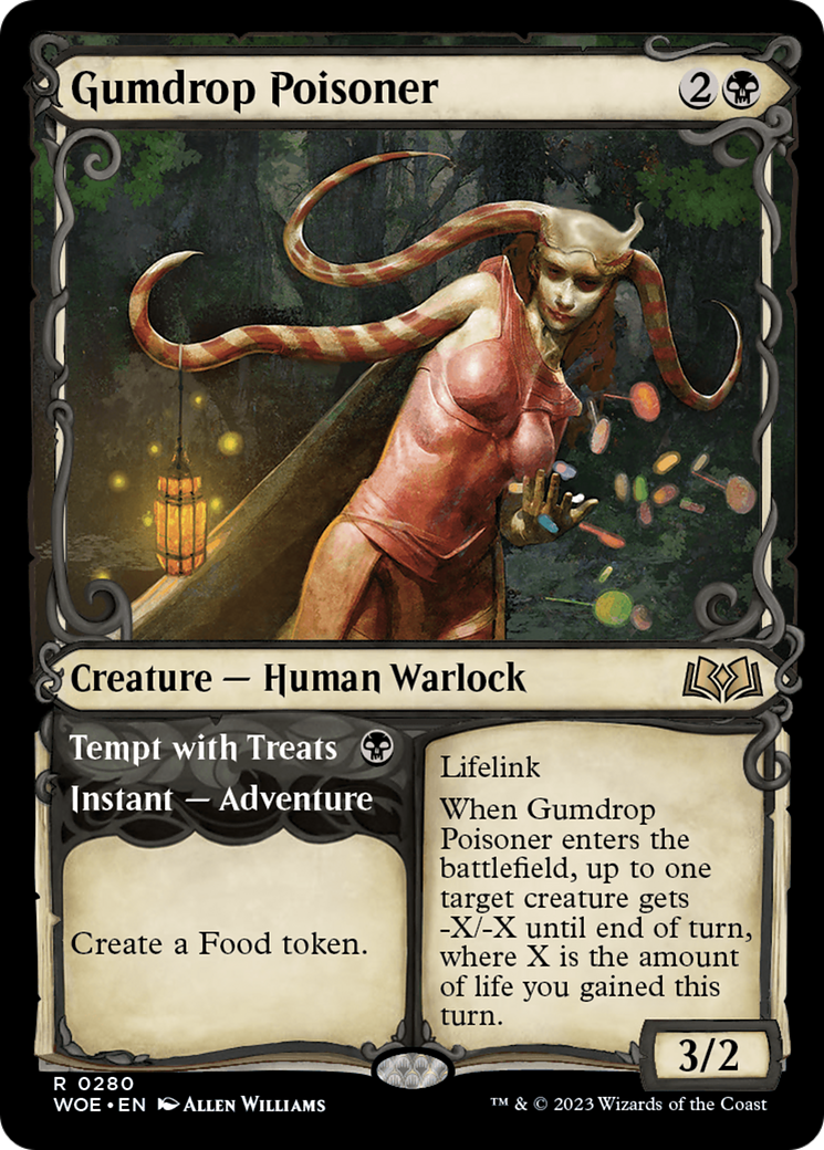 Gumdrop Poisoner // Tempt with Treats (Showcase) [Wilds of Eldraine] | Grognard Games