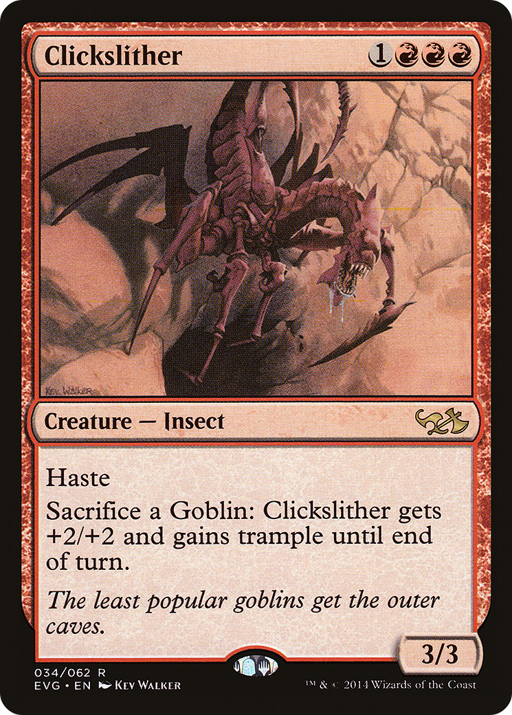 Clickslither (Elves vs. Goblins) [Duel Decks Anthology] | Grognard Games