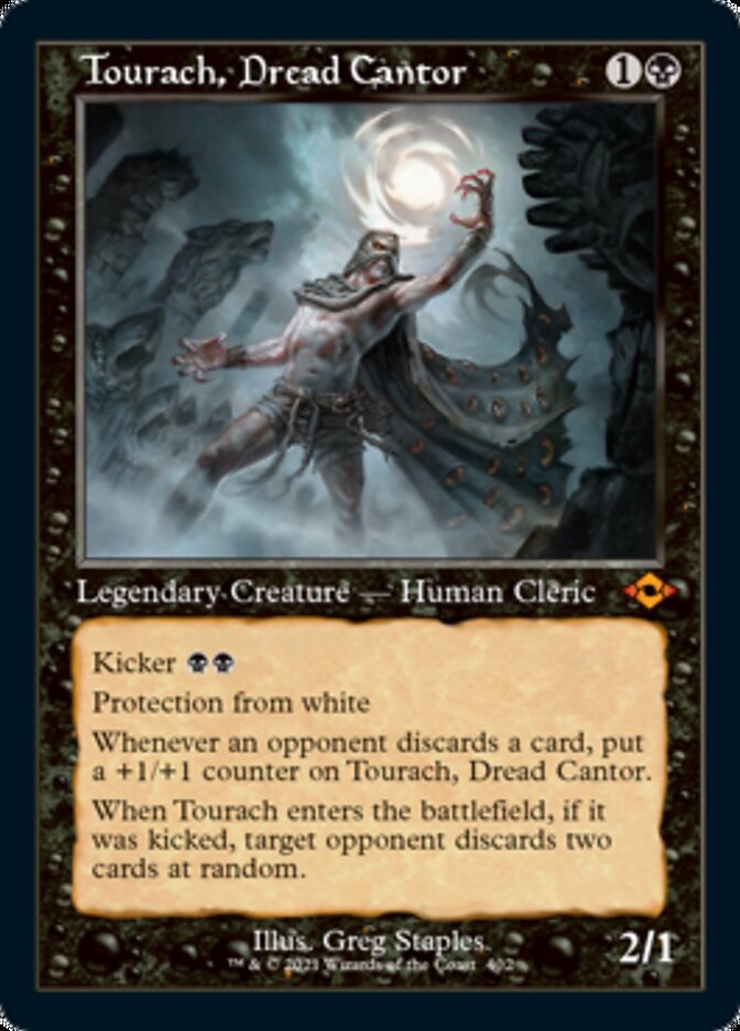 Tourach, Dread Cantor (Retro Foil Etched) [Modern Horizons 2] | Grognard Games