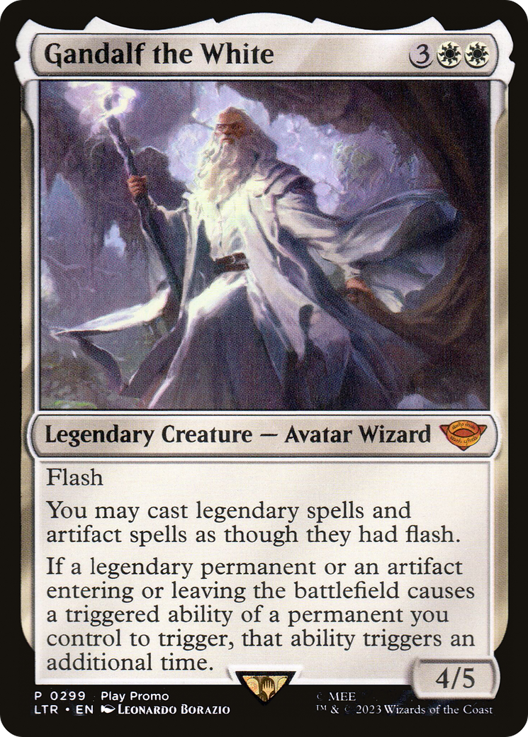 Gandalf the White (Play Promo) [The Lord of the Rings: Tales of Middle-Earth] | Grognard Games