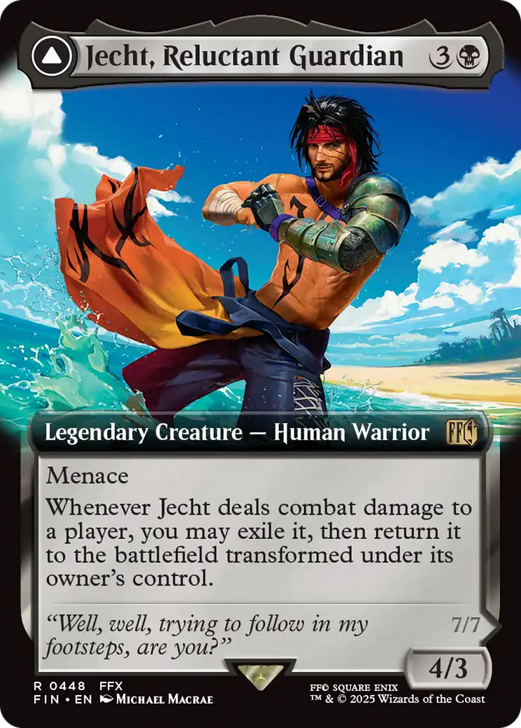 Jecht, Reluctant Guardian (Extended Art) (FIN-448) - FINAL FANTASY | Grognard Games