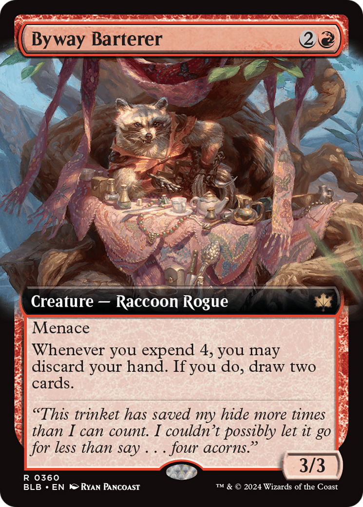 Byway Barterer (Extended Art) [Bloomburrow] | Grognard Games