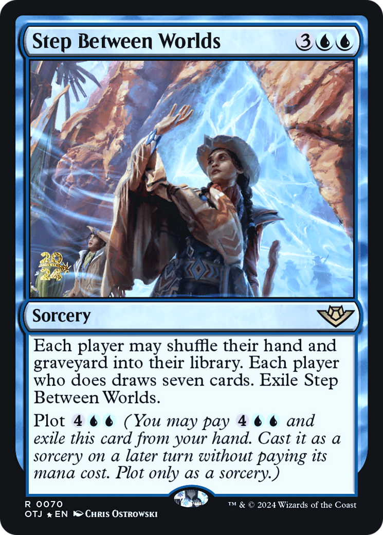 Step Between Worlds [Outlaws of Thunder Junction Prerelease Promos] | Grognard Games