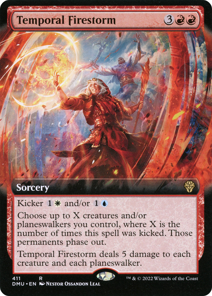 Temporal Firestorm (Extended Art) [Dominaria United] | Grognard Games