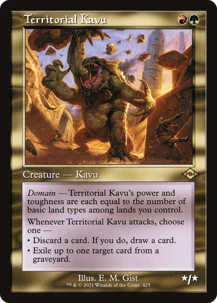 Territorial Kavu (Retro) [Modern Horizons 2] | Grognard Games