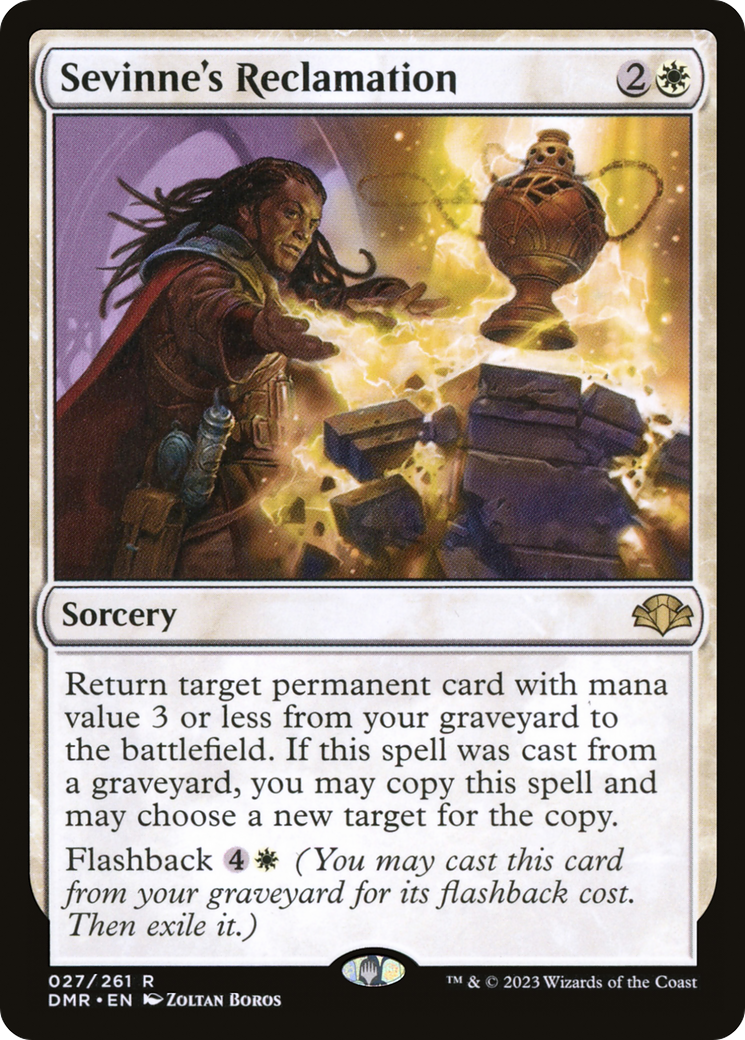 Sevinne's Reclamation [Dominaria Remastered] | Grognard Games