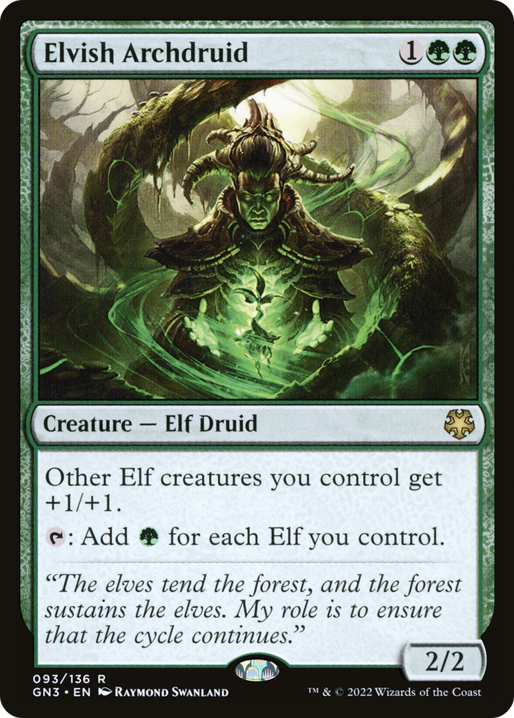 Elvish Archdruid [Game Night: Free-for-All] | Grognard Games