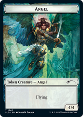 Angel // Spirit Double-Sided Token [Secret Lair Drop Series] | Grognard Games