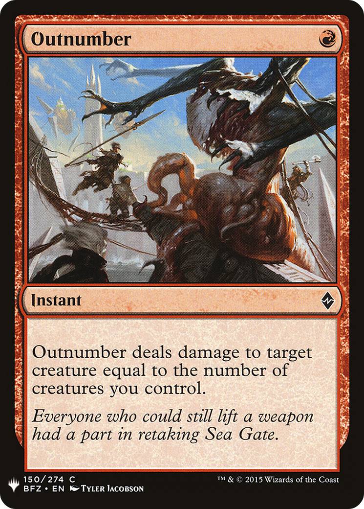 Outnumber [Mystery Booster] | Grognard Games