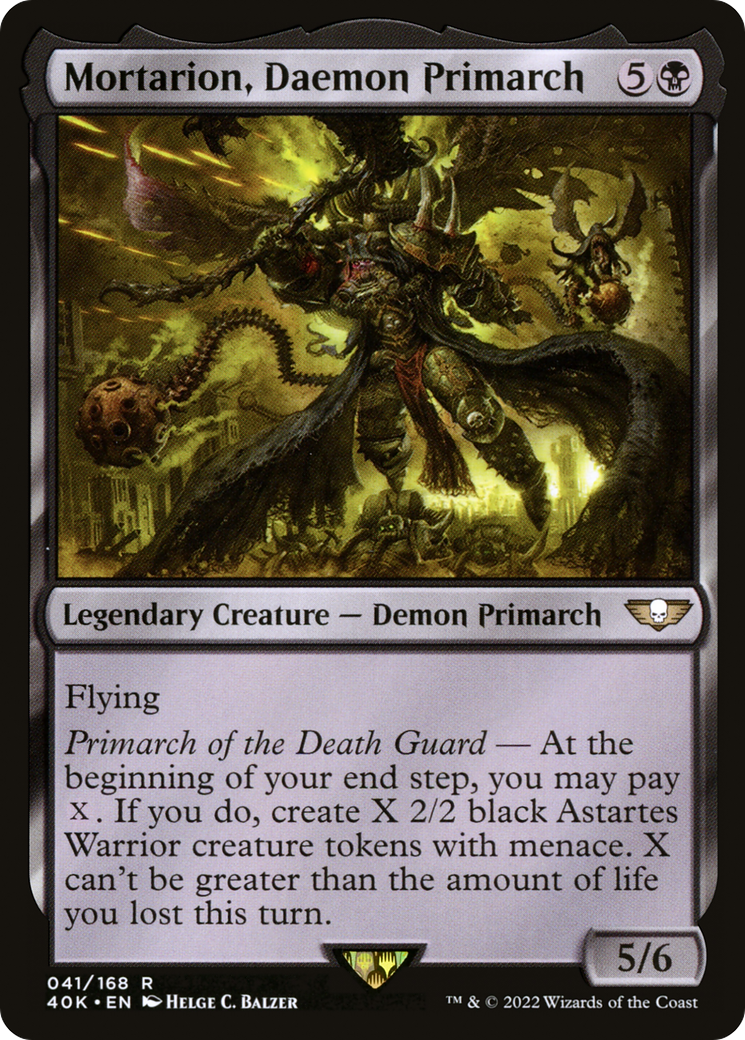 Mortarion, Daemon Primarch [Universes Beyond: Warhammer 40,000] | Grognard Games