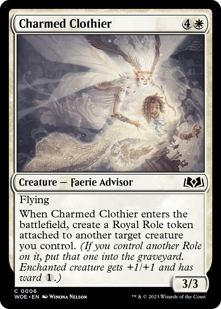 Charmed Clothier [Wilds of Eldraine] | Grognard Games