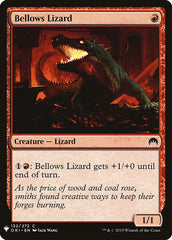 Bellows Lizard [Mystery Booster] | Grognard Games