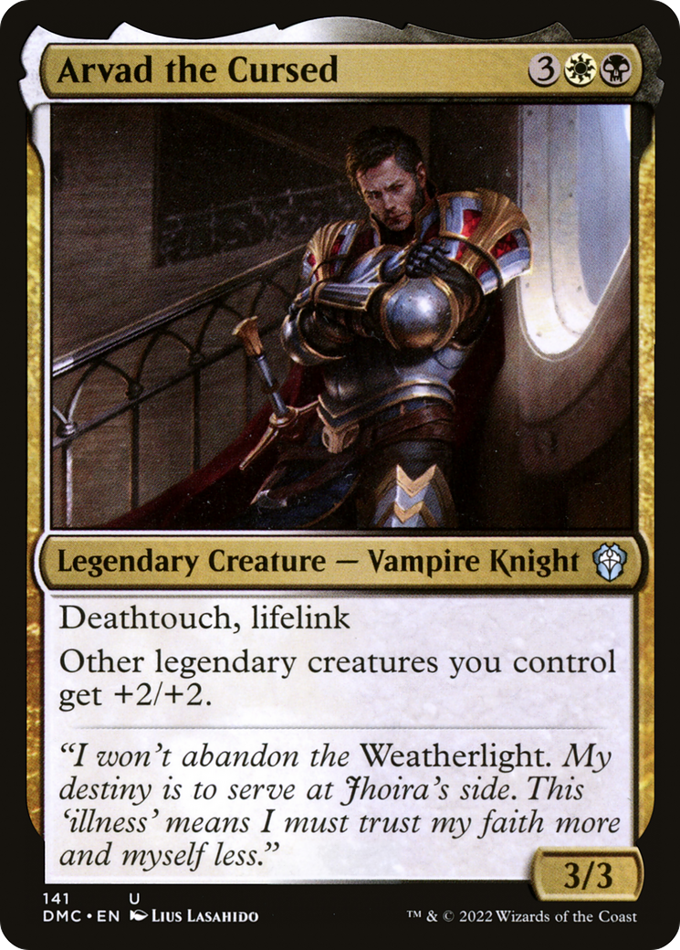 Arvad the Cursed [Dominaria United Commander] | Grognard Games