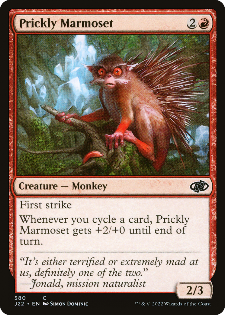 Prickly Marmoset [Jumpstart 2022] | Grognard Games